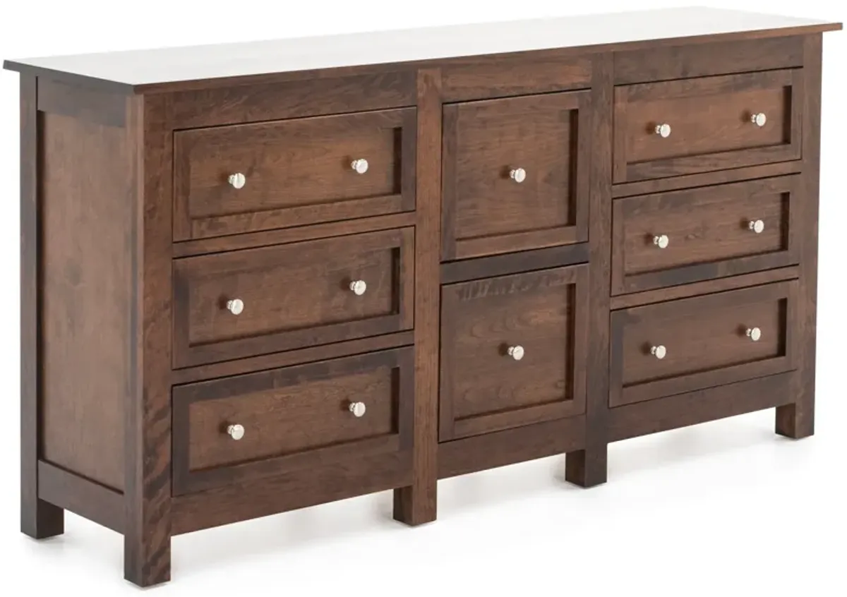 Witmer Taylor J 8 Drawer Dresser in Finish 16