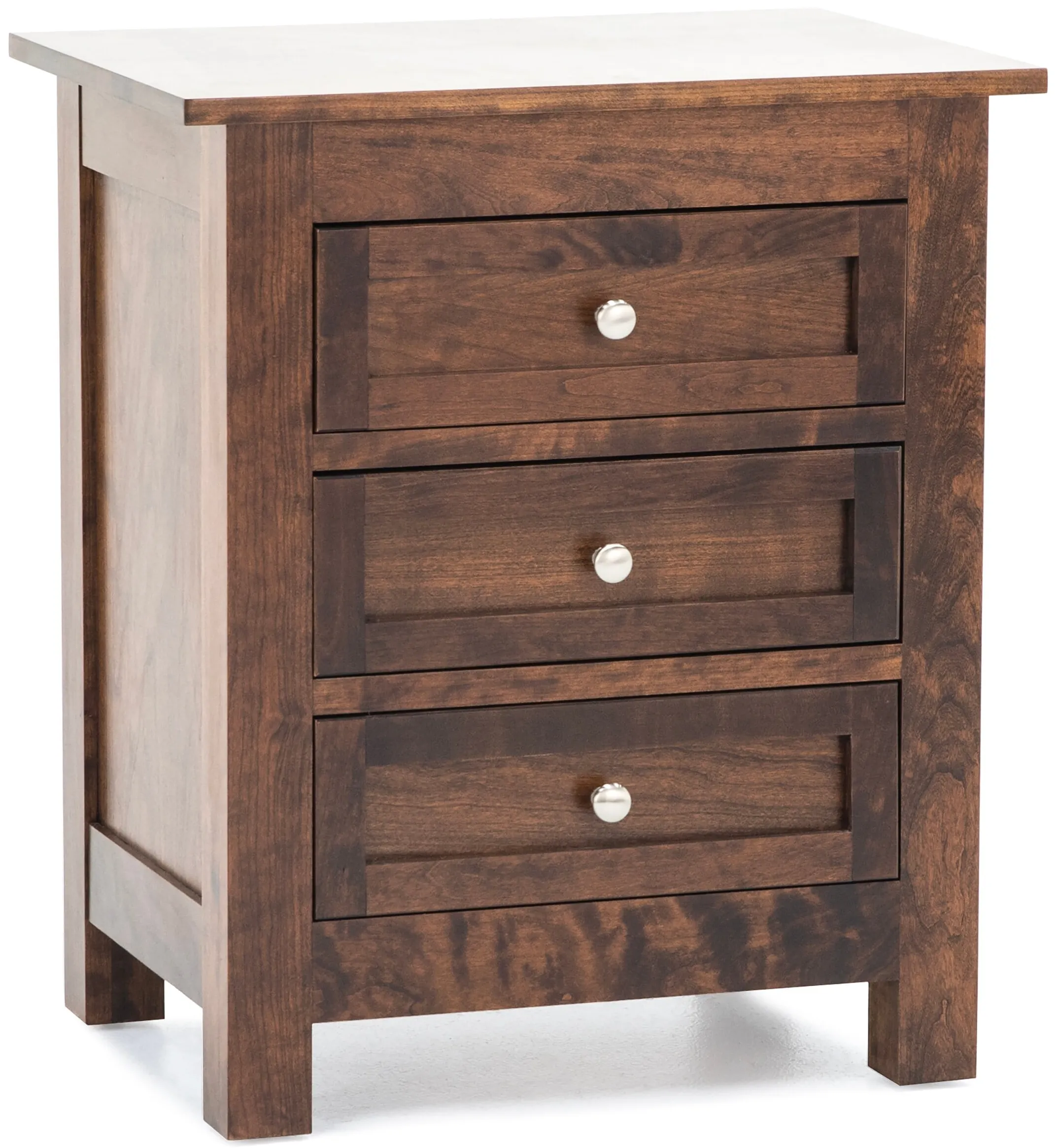 Witmer Taylor J Three Drawer Nightstand in Finish 16