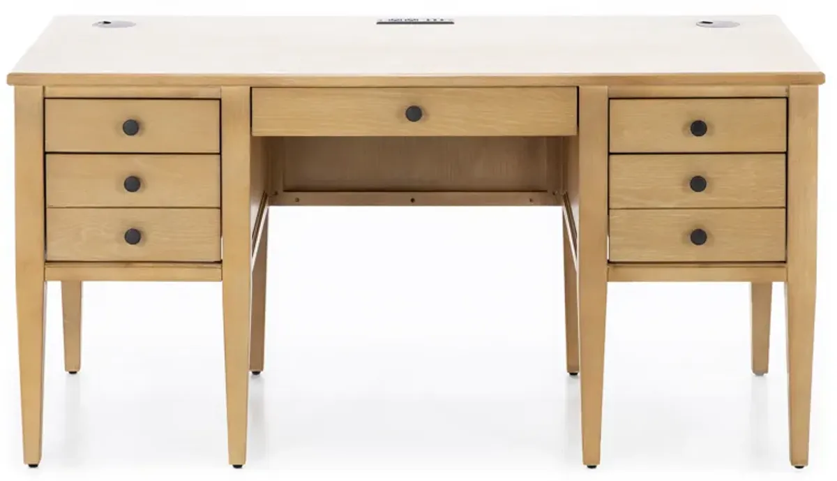 Archway Half Pedestal Desk