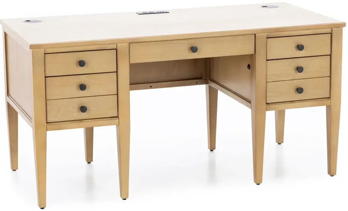 Archway Half Pedestal Desk