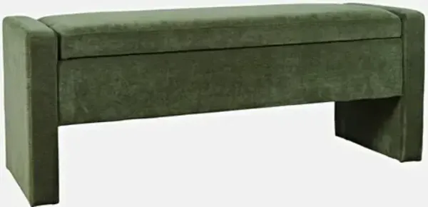 Madix Storage Bench in Forest