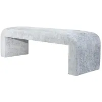 Shay 60" Bench in Blue