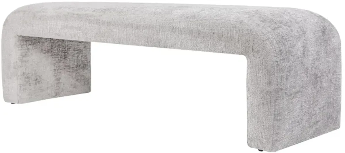 Shay 60" Bench in Grey