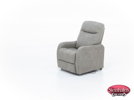 Rosey Power Layflat Lift Chair With Heat And Massage in Dove