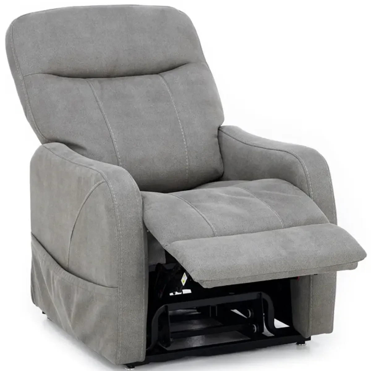 Rosey Power Layflat Lift Chair With Heat And Massage in Dove