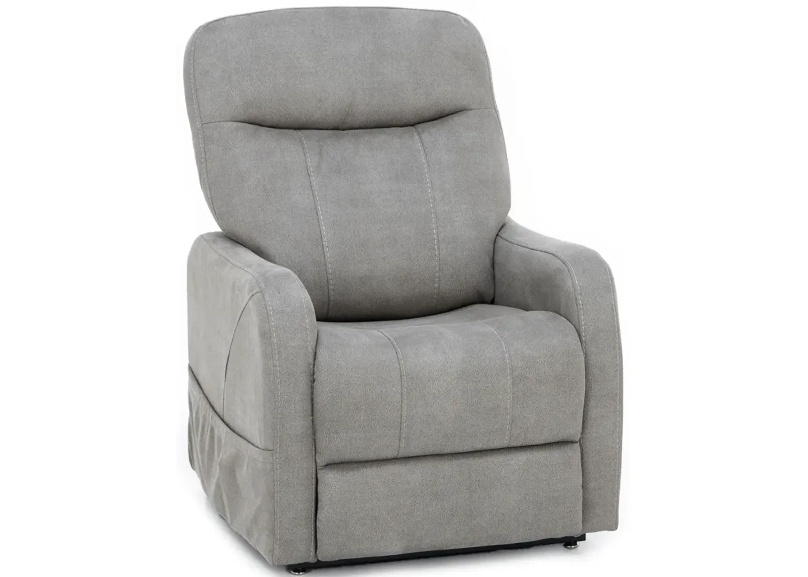 Rosey Power Layflat Lift Chair With Heat And Massage in Dove