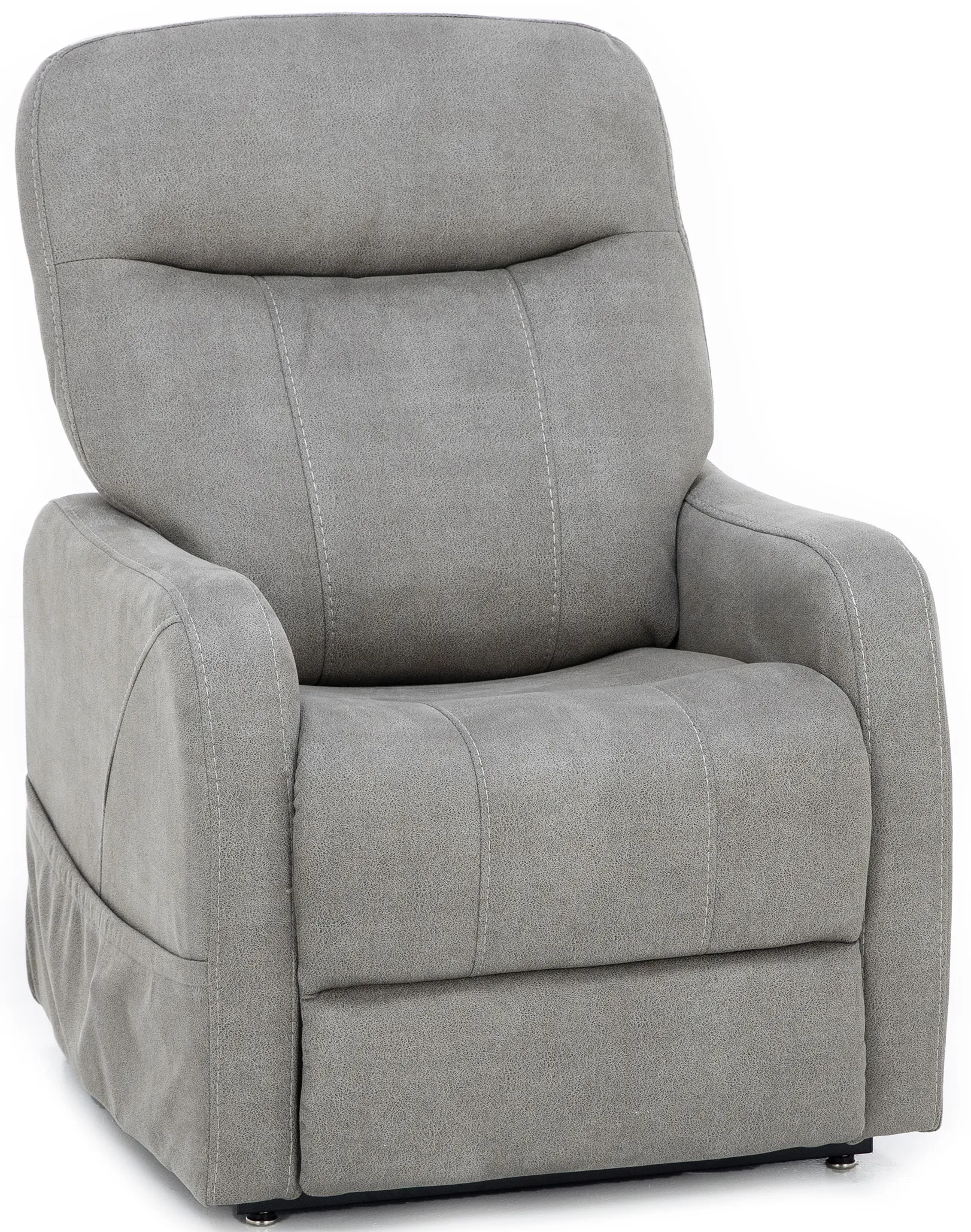 Rosey Power Layflat Lift Chair With Heat And Massage in Dove