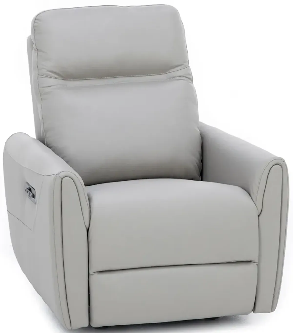 Santiago Leather Fully Loaded Zero Gravity Lay-flat Rocker Recliner With Heat And Massage