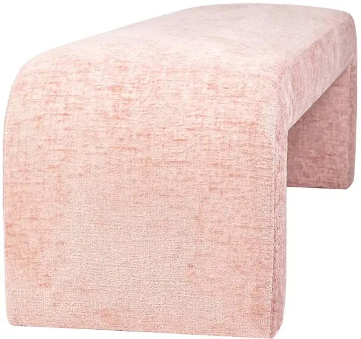 Shay 60" Bench in Pink