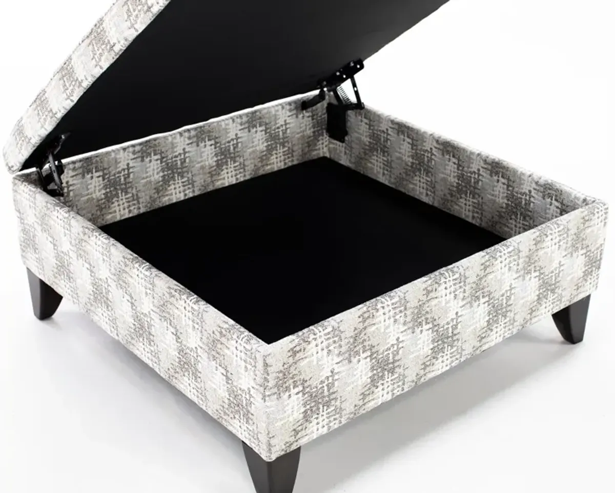Pierce Storage Cocktail Ottoman