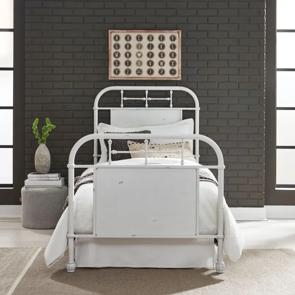 Clara Twin Metal Bed