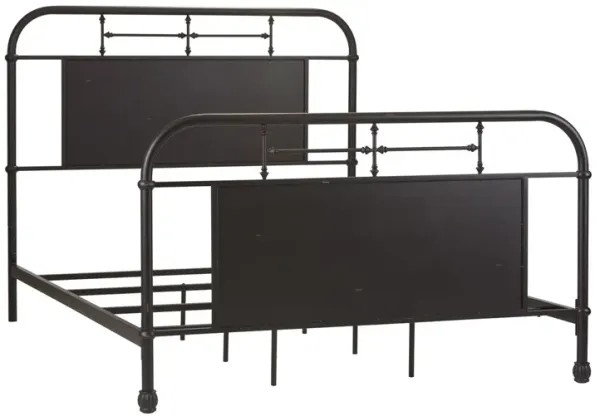 Clara Queen Metal Bed