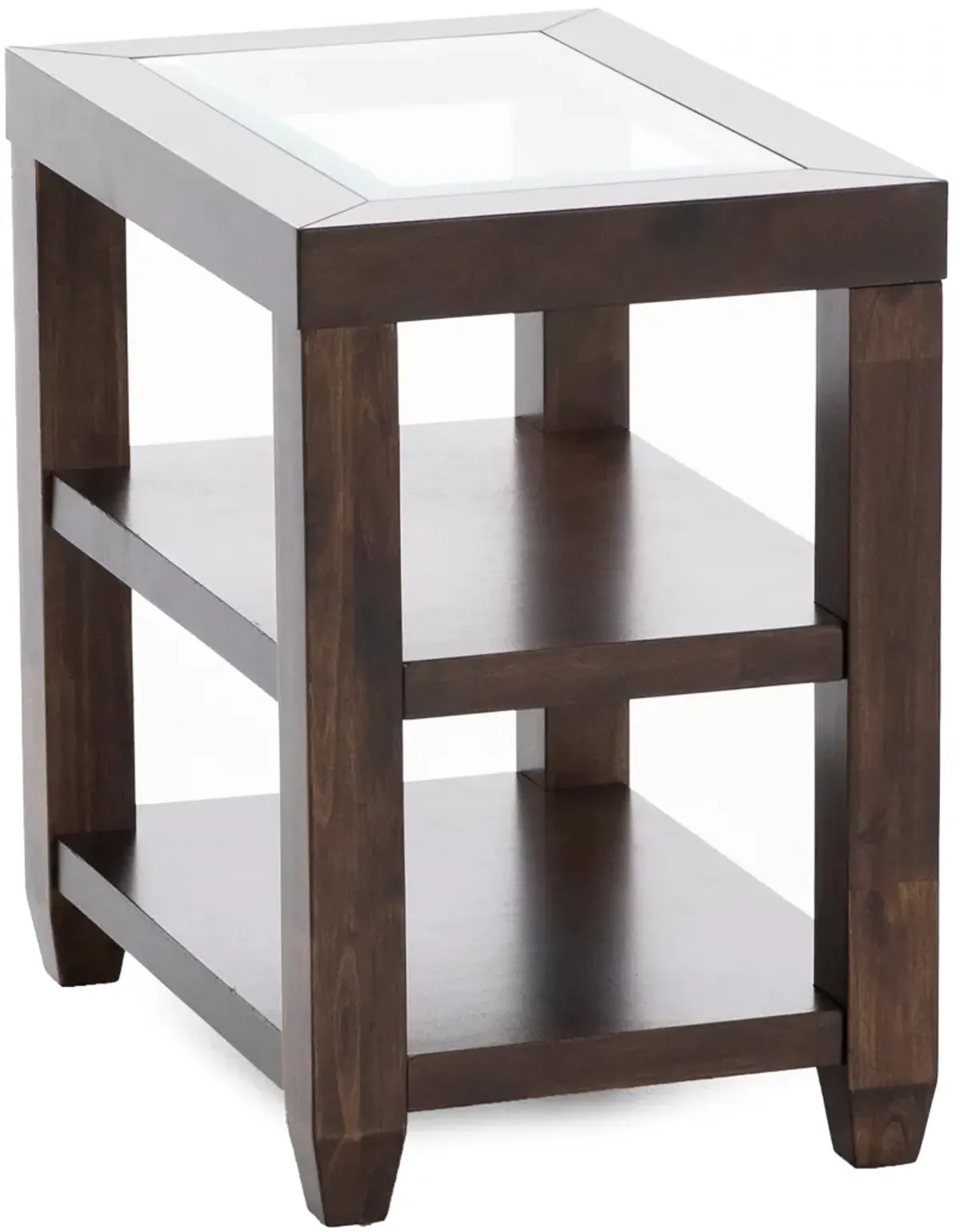 Essentials Merlot Chairside Table