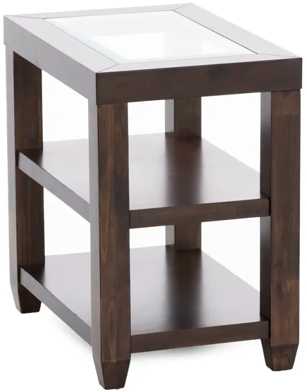 Essentials Merlot Chairside Table