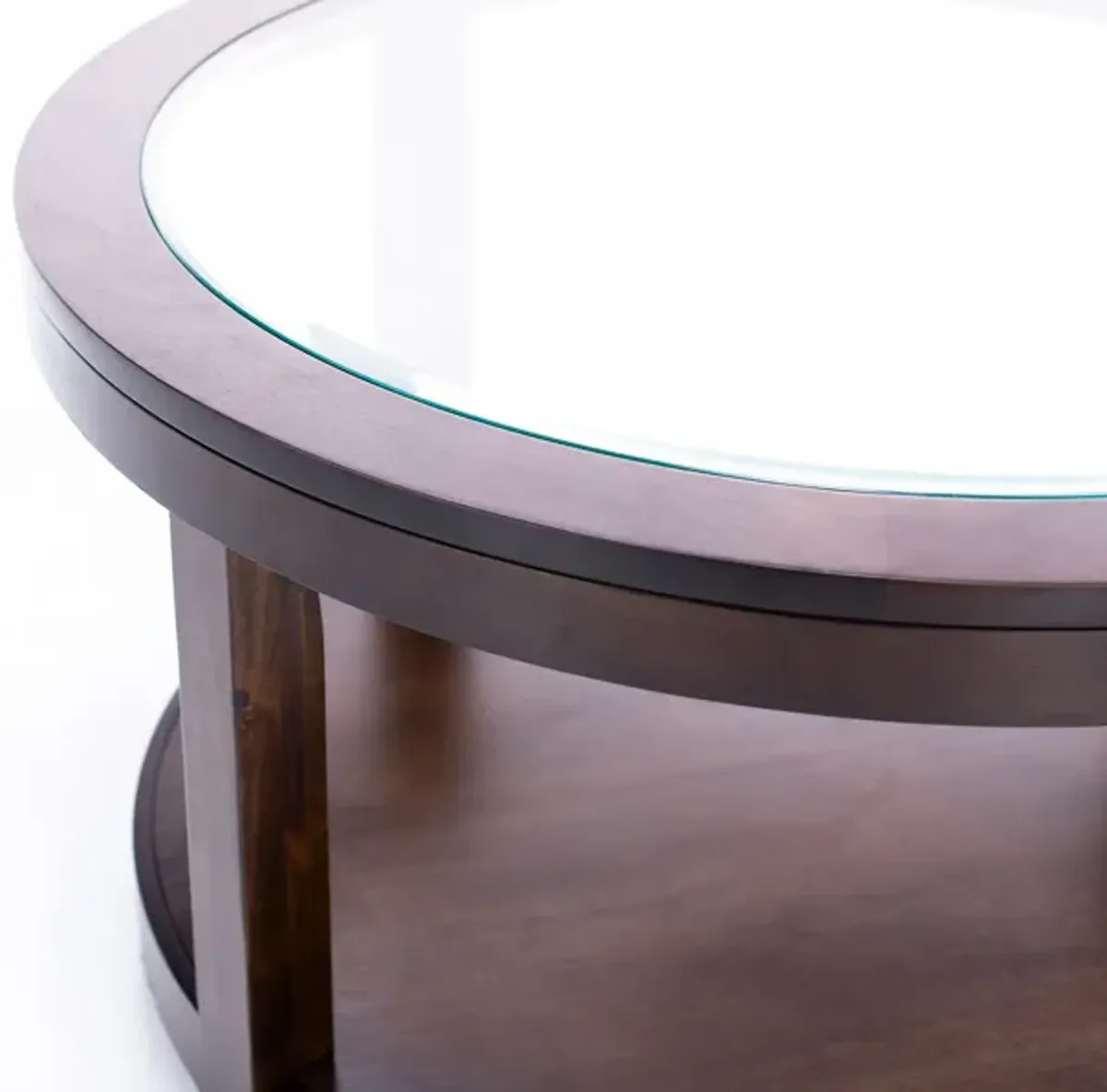 Essentials Merlot Round Cocktail Table