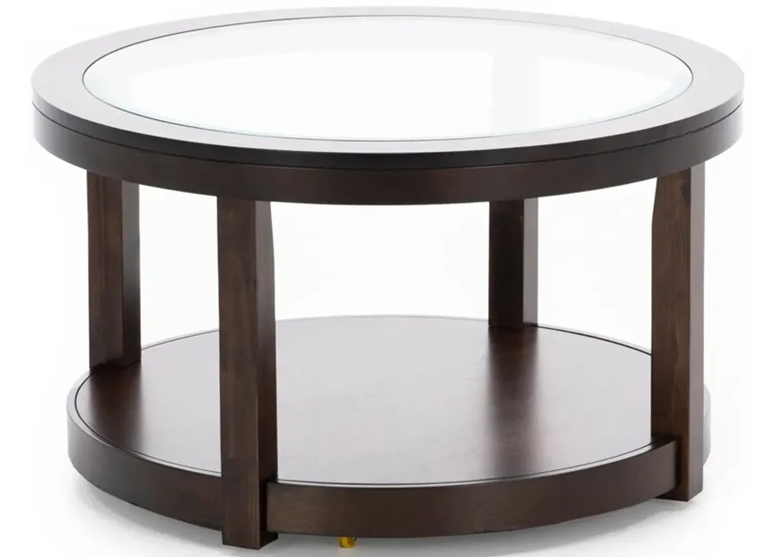 Essentials Merlot Round Cocktail Table