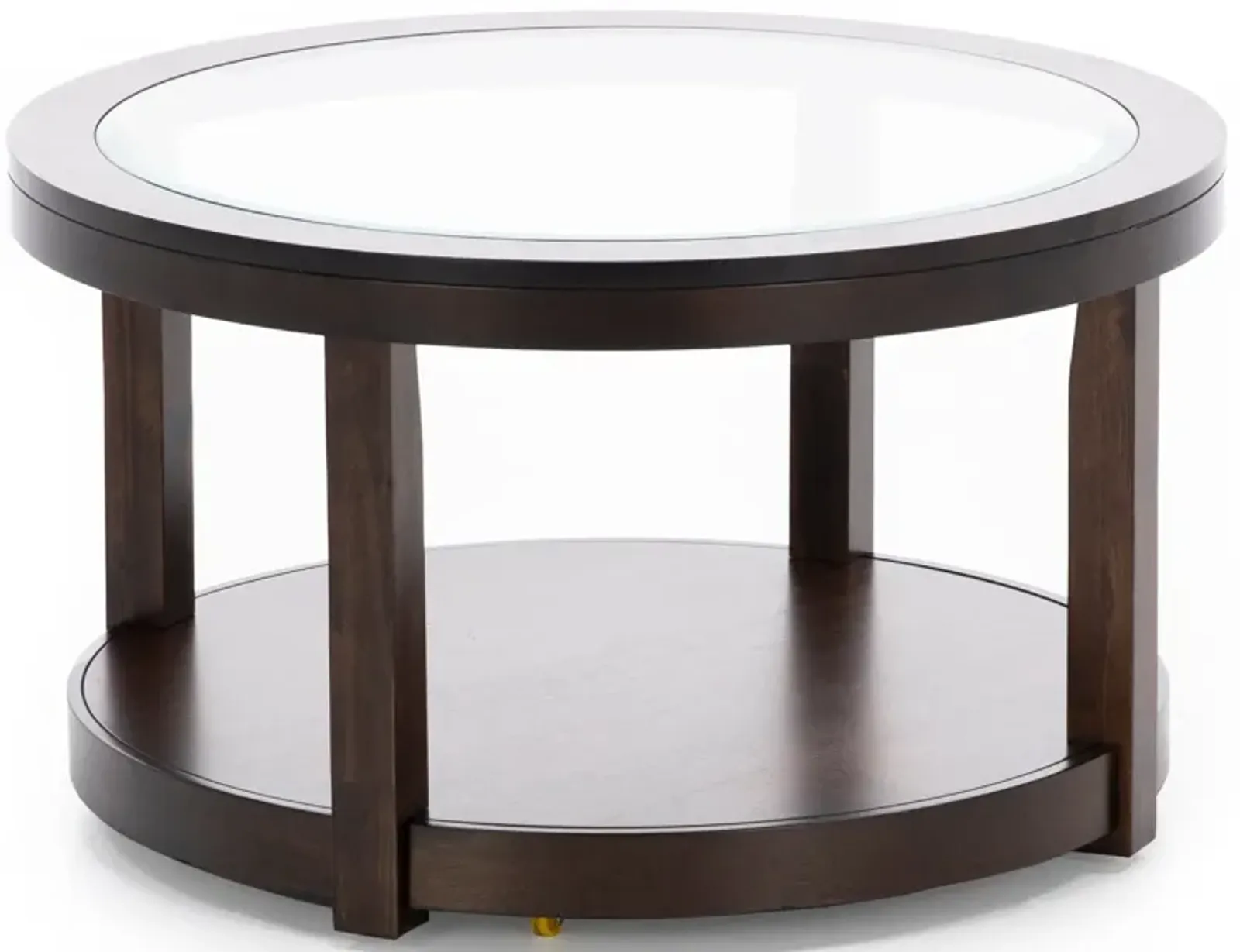 Essentials Merlot Round Cocktail Table