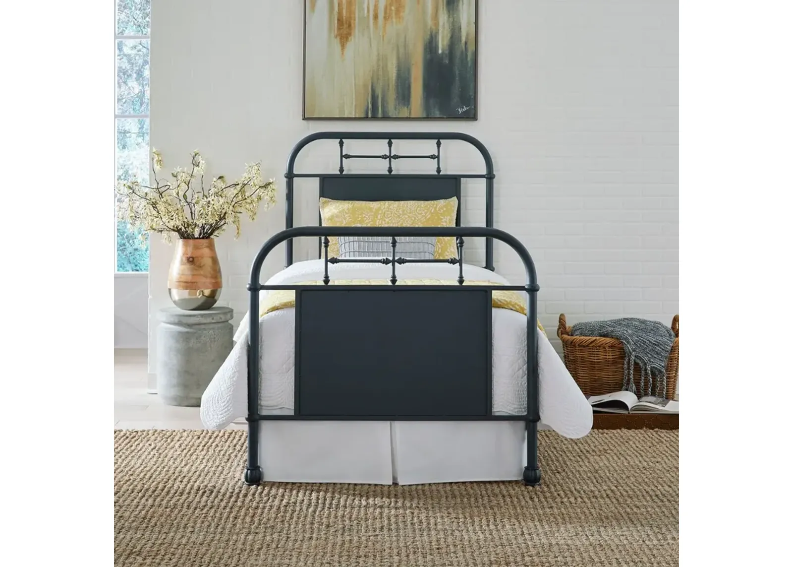 Clara Twin Metal Bed