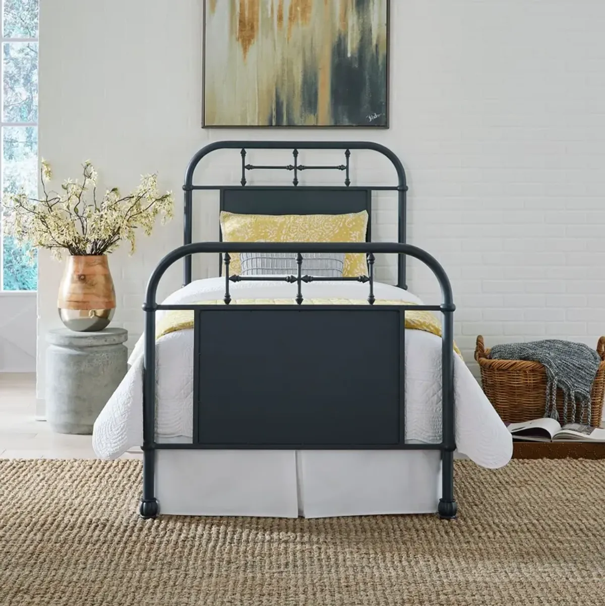 Clara Twin Metal Bed