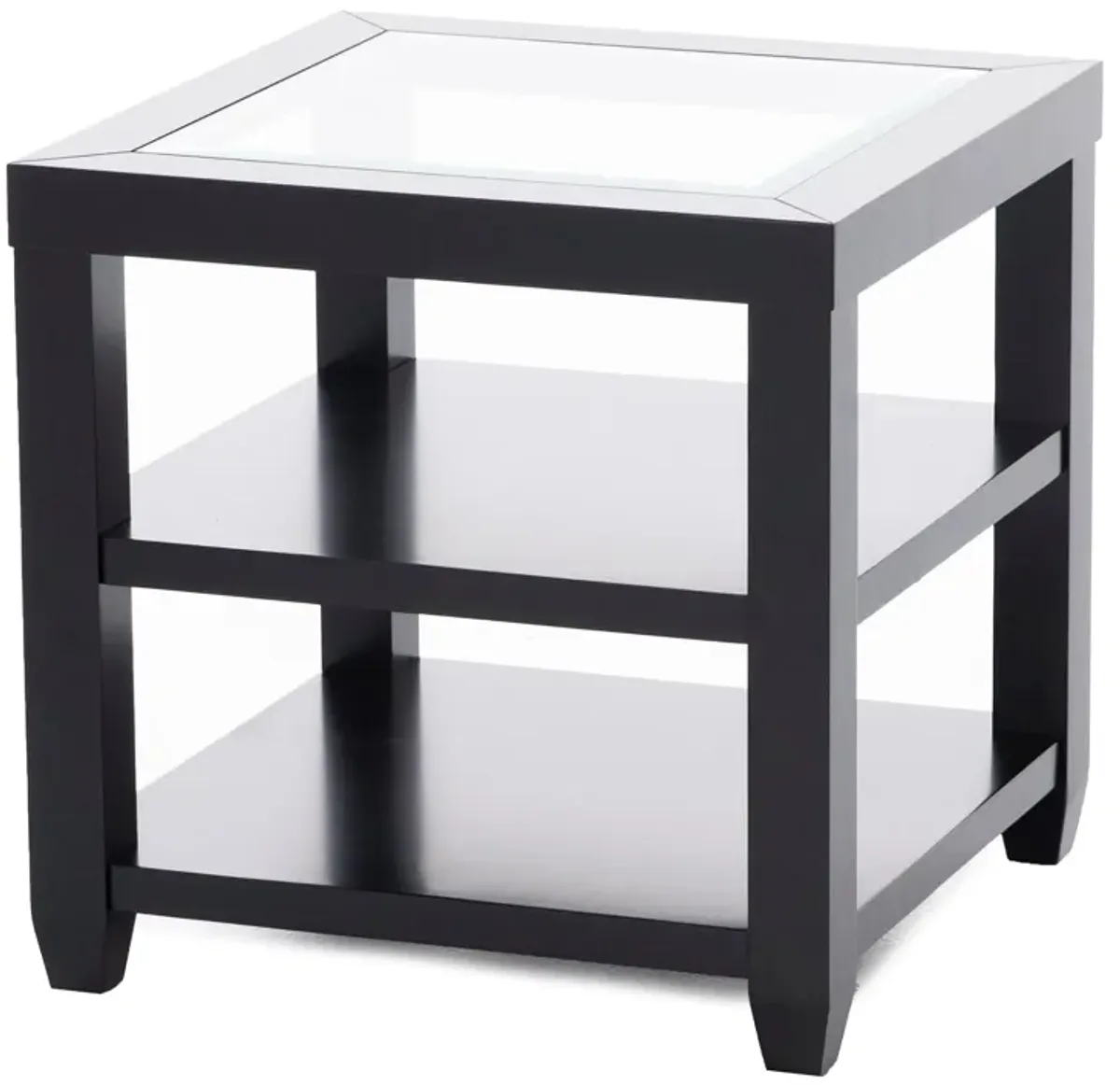 Essentials Black End Table