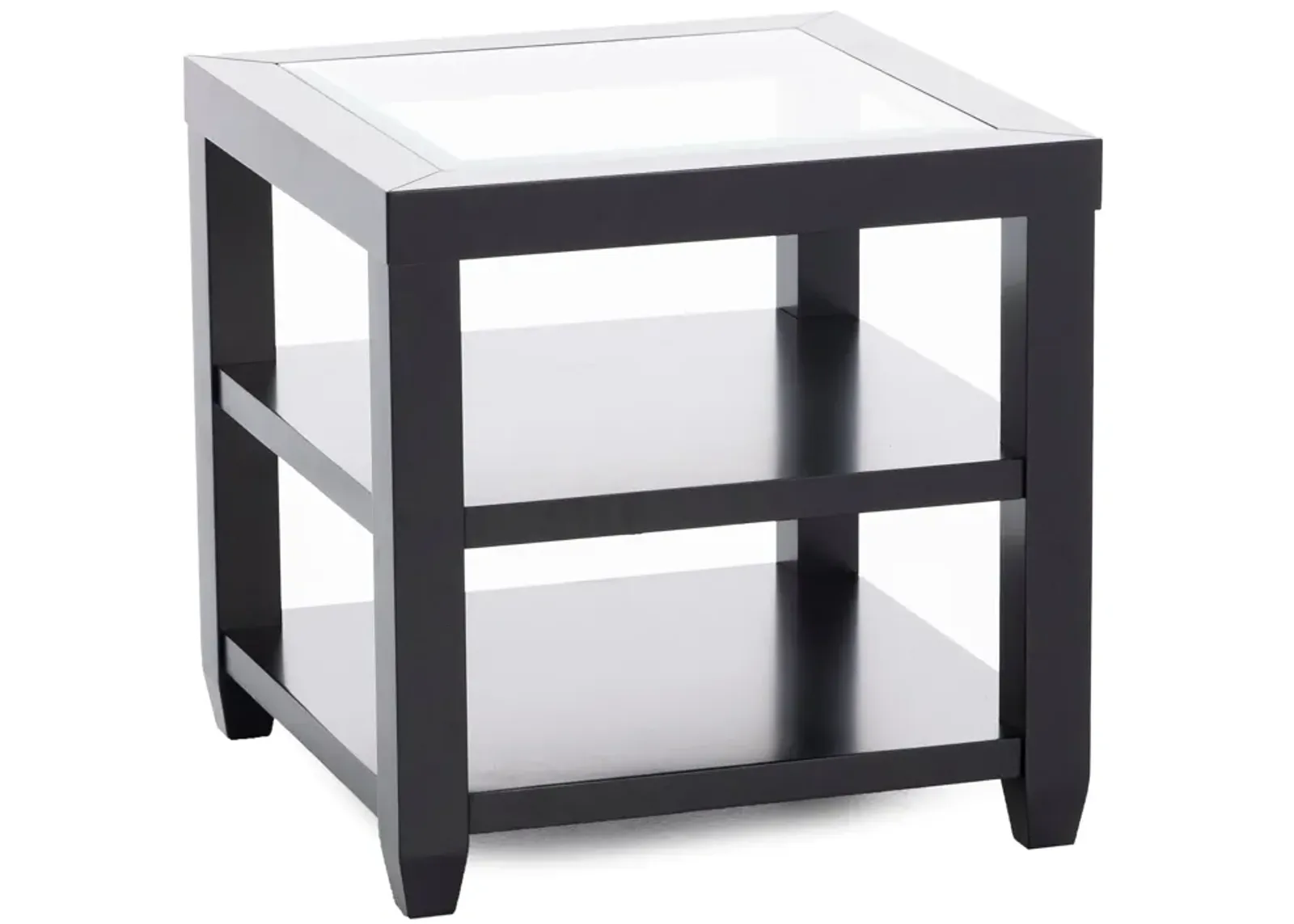 Essentials Black End Table