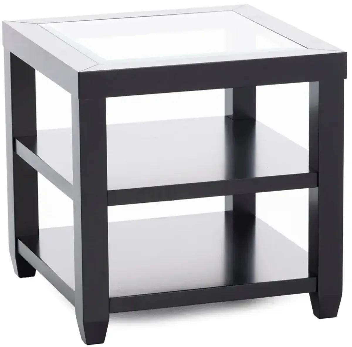 Essentials Black End Table