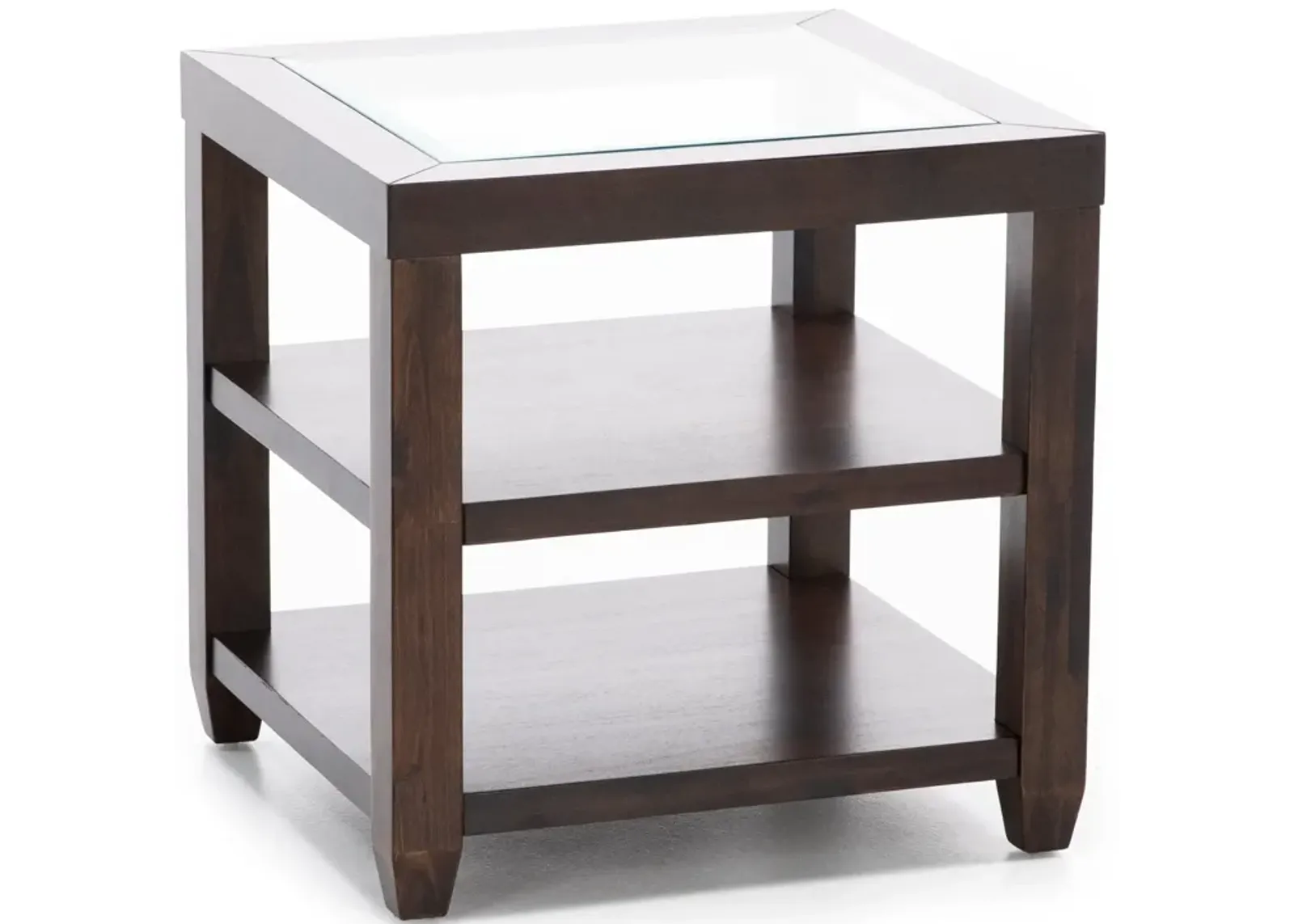 Essentials Merlot End Table