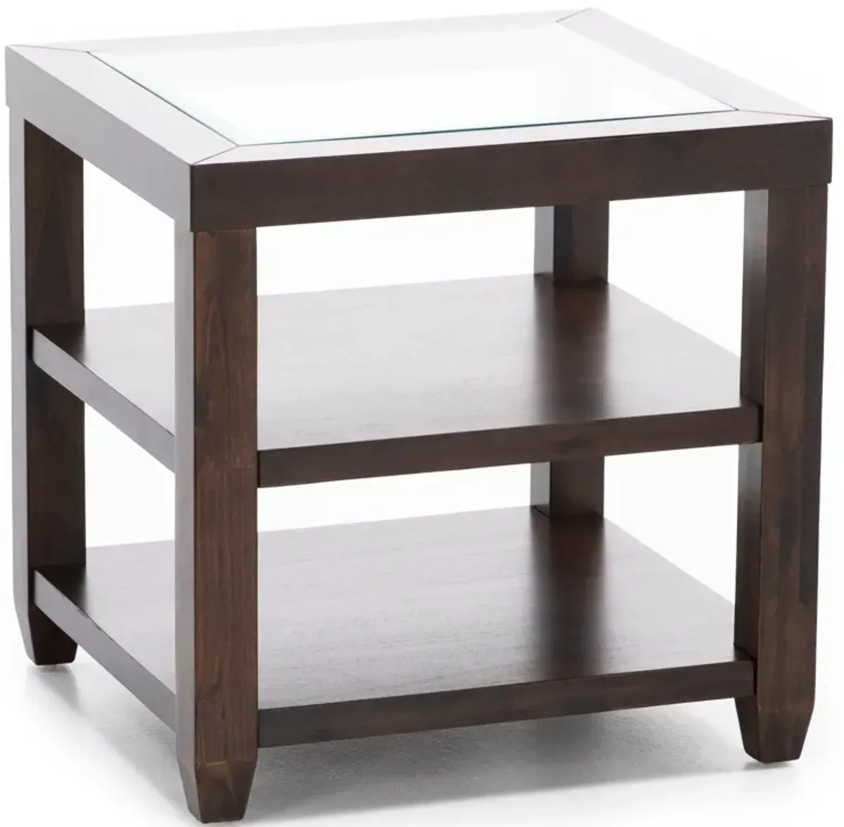 Essentials Merlot End Table