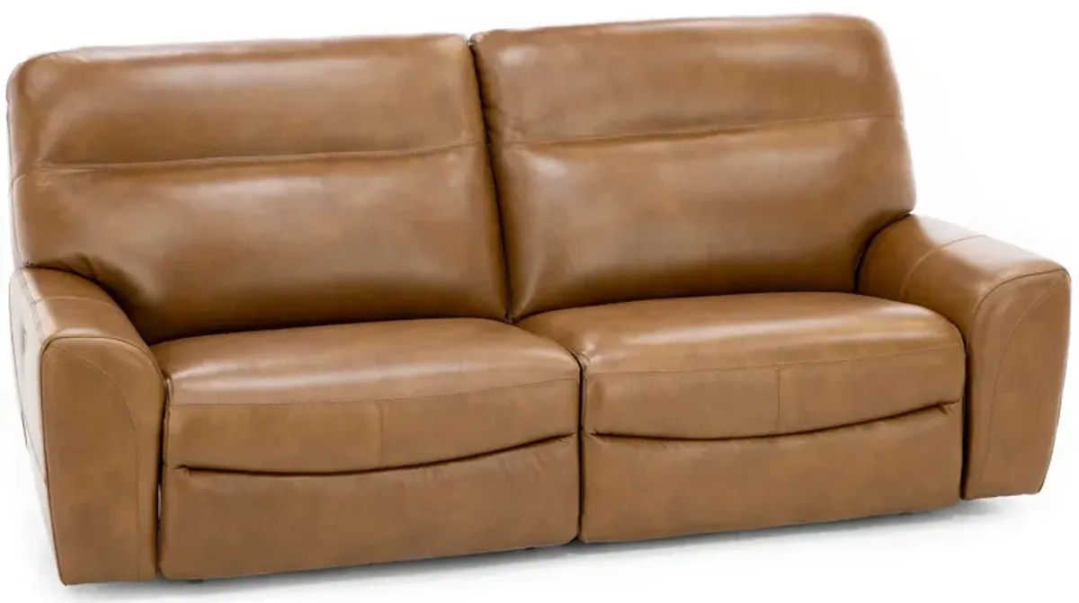 Milwaukee Leather Power Headrest Zero Gravity Reclining Sofa
