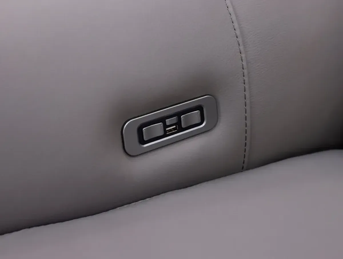 Legend 6-Pc. Leather Power Headrest Zero Gravity Reclining Modular