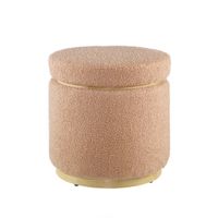 Kent Storage Ottoman in Tan