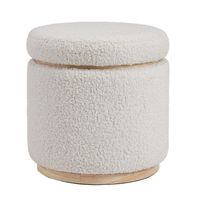 Kent Storage Ottoman in Natural