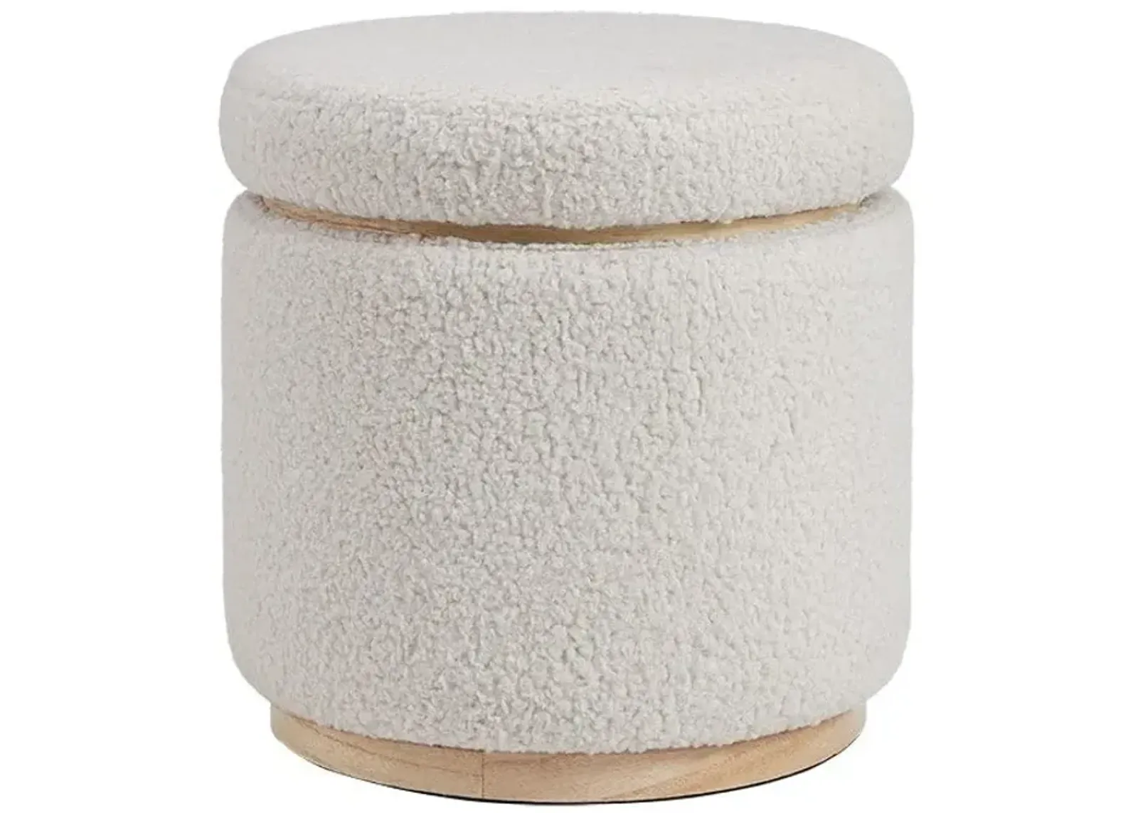 Kent Storage Ottoman in Natural