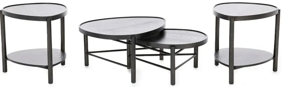 Hadleigh Coffee Bean Nesting Cocktail Table