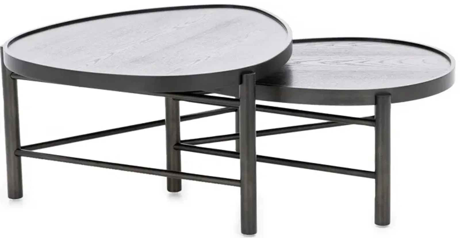 Hadleigh Coffee Bean Nesting Cocktail Table