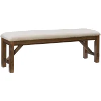 Cartwright 60" Bench in Brown