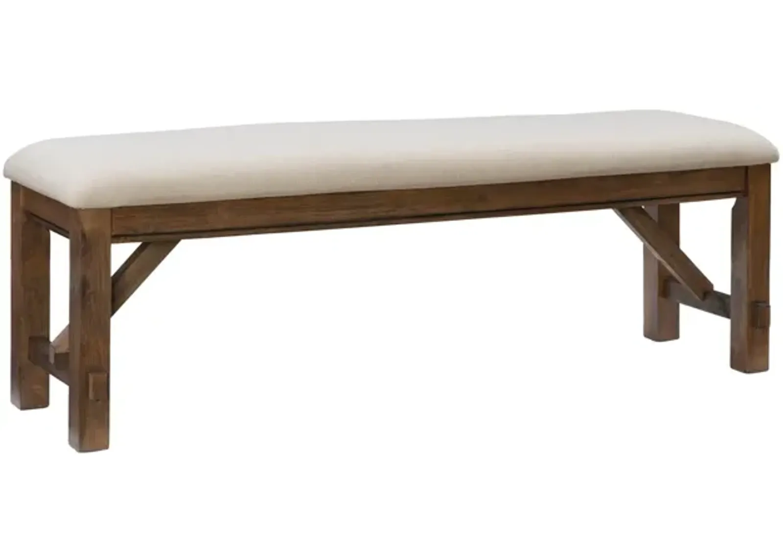 Cartwright 60" Bench in Brown