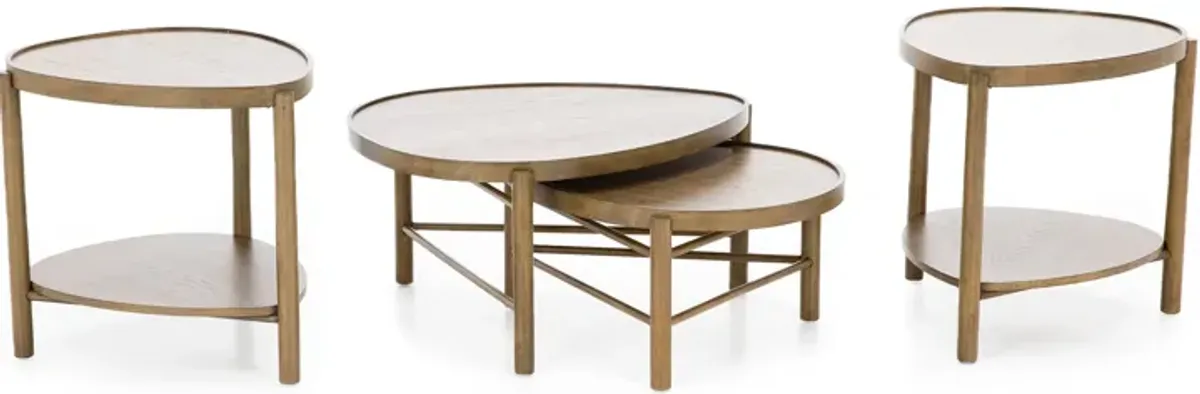 Hadleigh Honey Nesting Cocktail Table