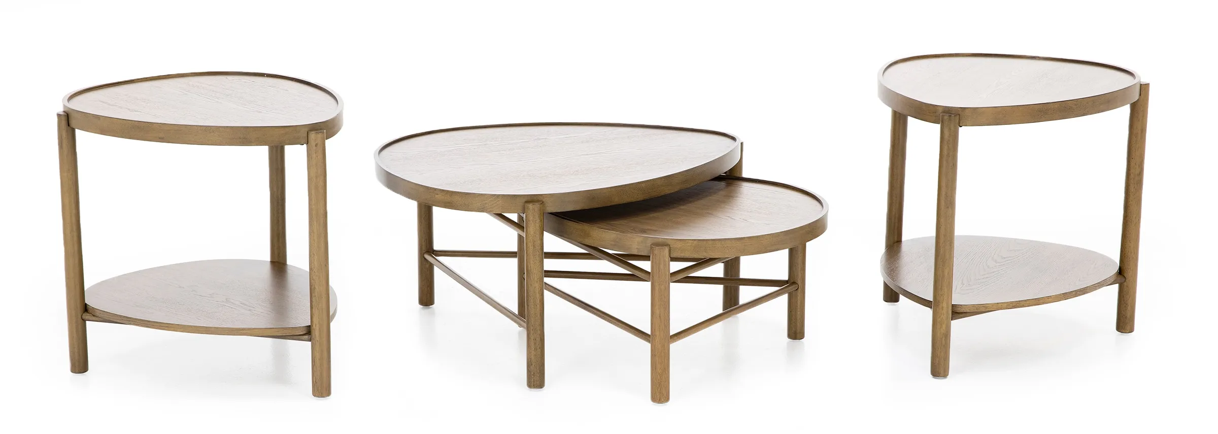 Hadleigh Honey Nesting Cocktail Table