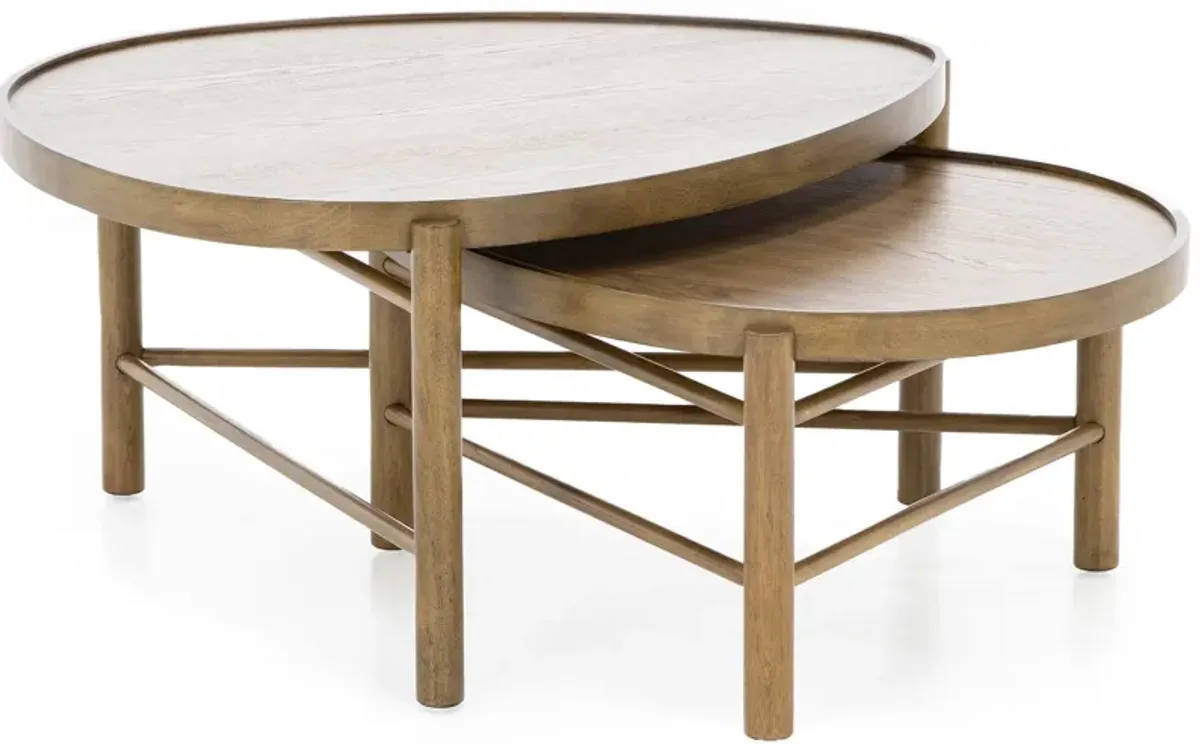 Hadleigh Honey Nesting Cocktail Table