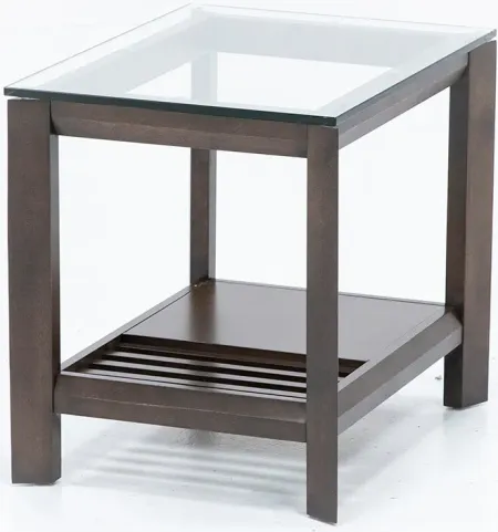 Fusion Glass End Table