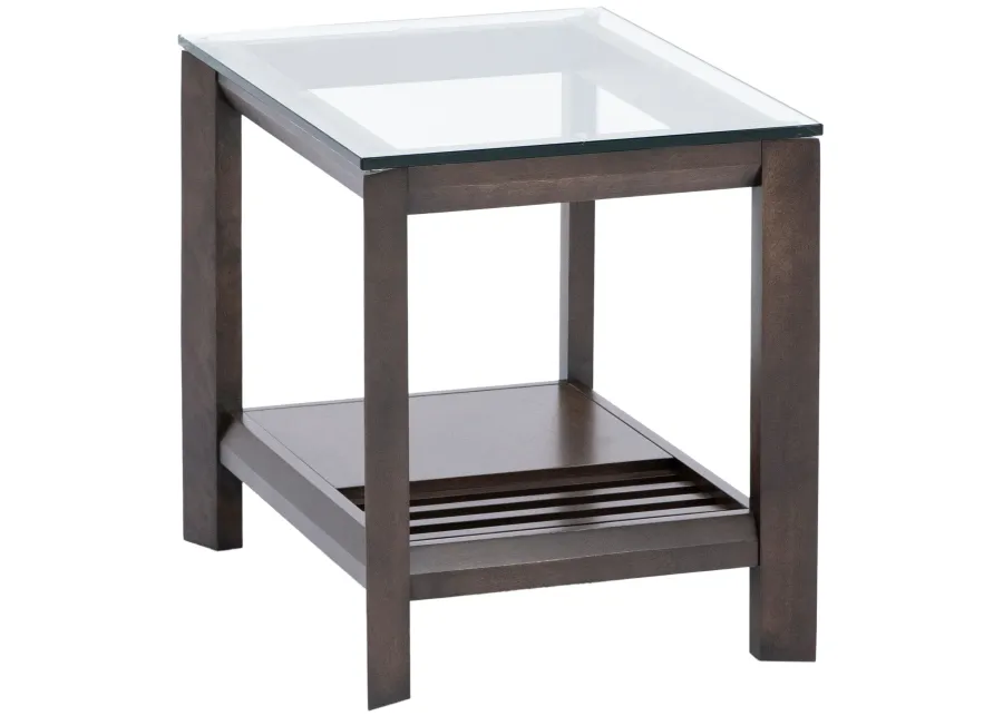 Fusion Glass End Table