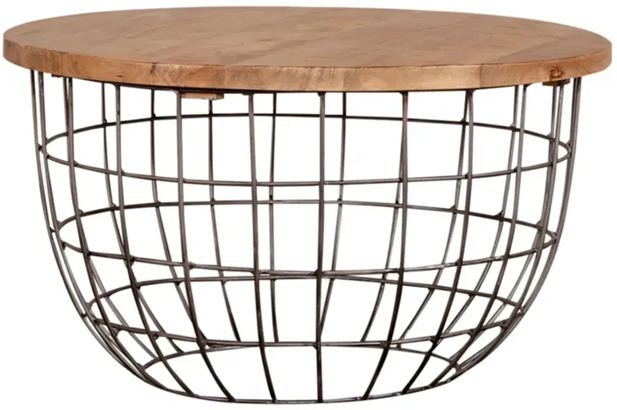 Akins Nesting Caged Accent Tables