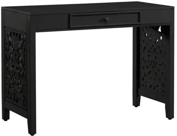 Trellis Lane Black Accent Writing Desk