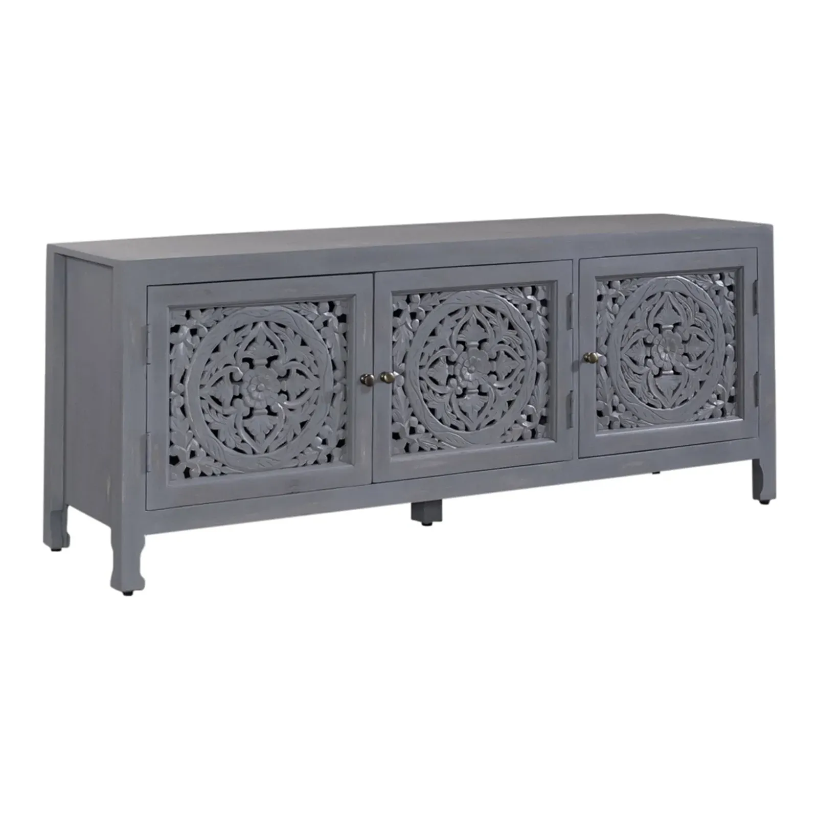 Marisol 65 Inch 3 Door Accent TV Stand