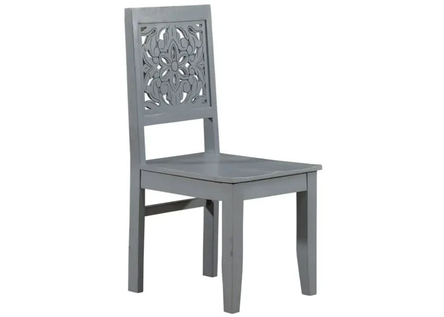 Trellis Lane Gray Desk Chair