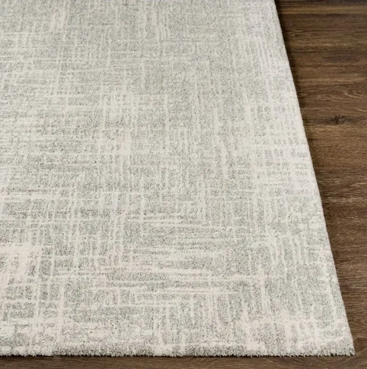 Gavic Cream/Beige/Charcoal Area Rug 5'3"W x 7'3"L