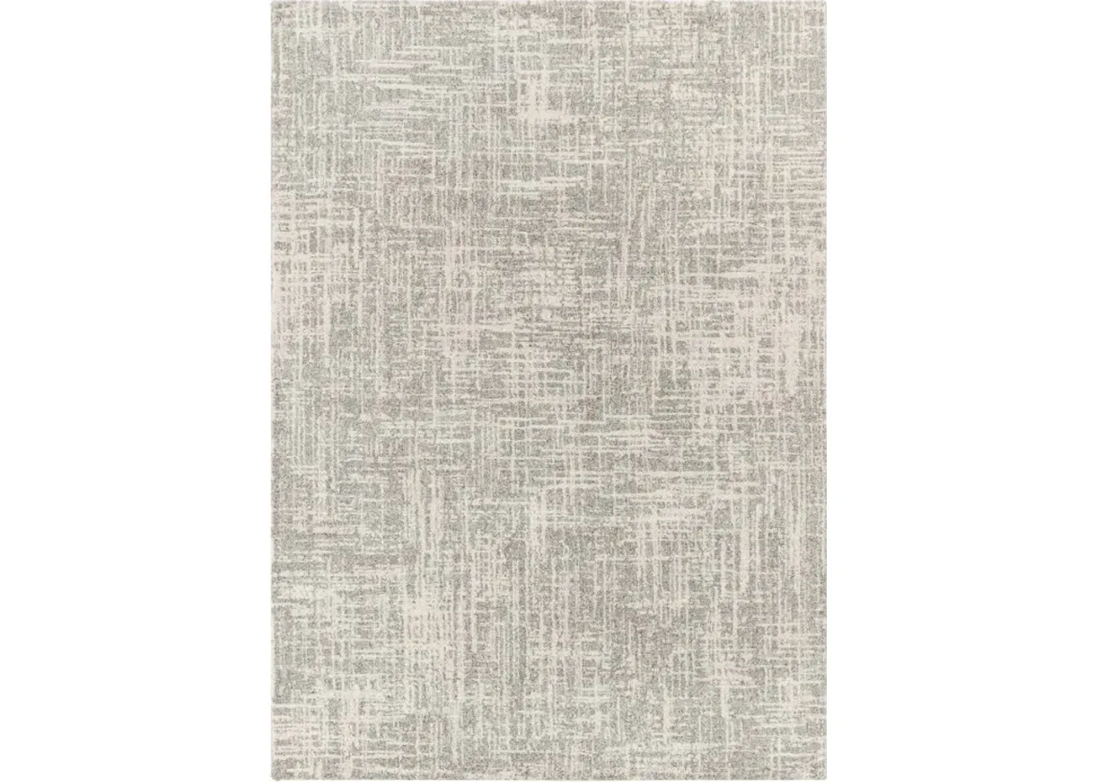 Gavic Cream/Beige/Charcoal Area Rug 5'3"W x 7'3"L