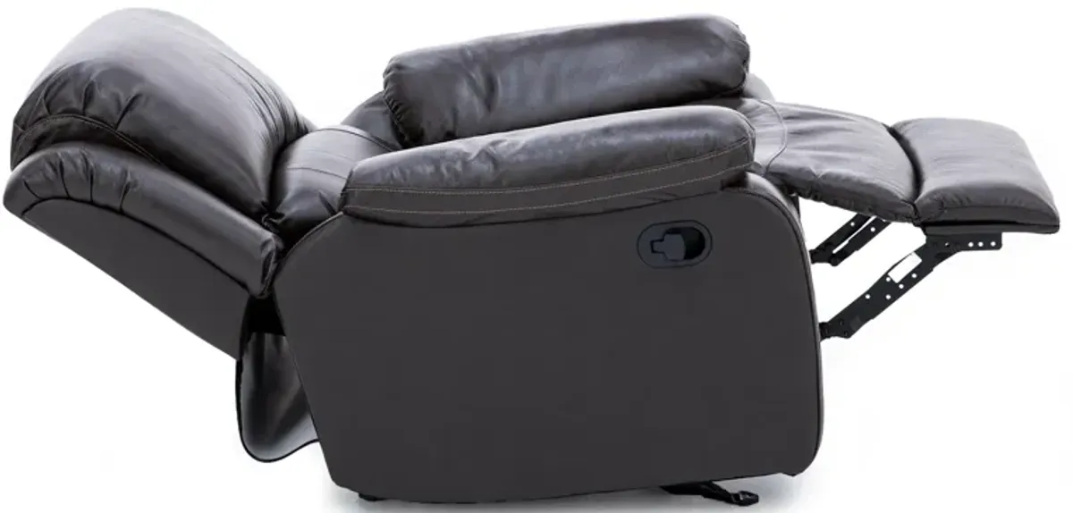 Bristol Leather Glider Recliner