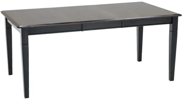 Gascho Anniversary Ii 54-72" Standard Height Table In Walnut/Onyx